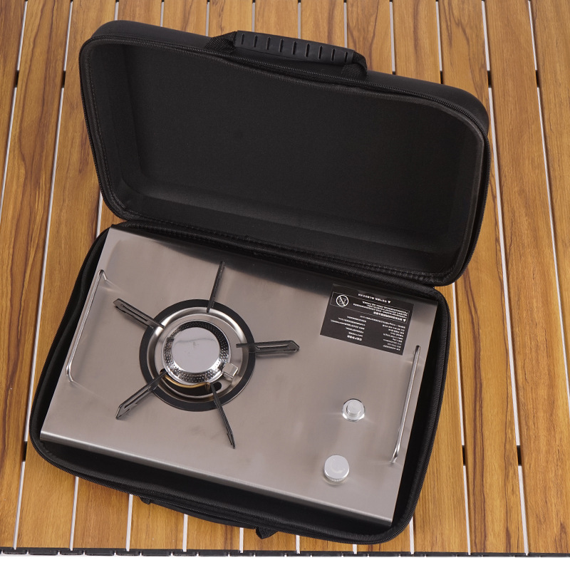 Outdoor foldable card-type cam - مراجعة Camping Cooking Table With Windshield وسعره