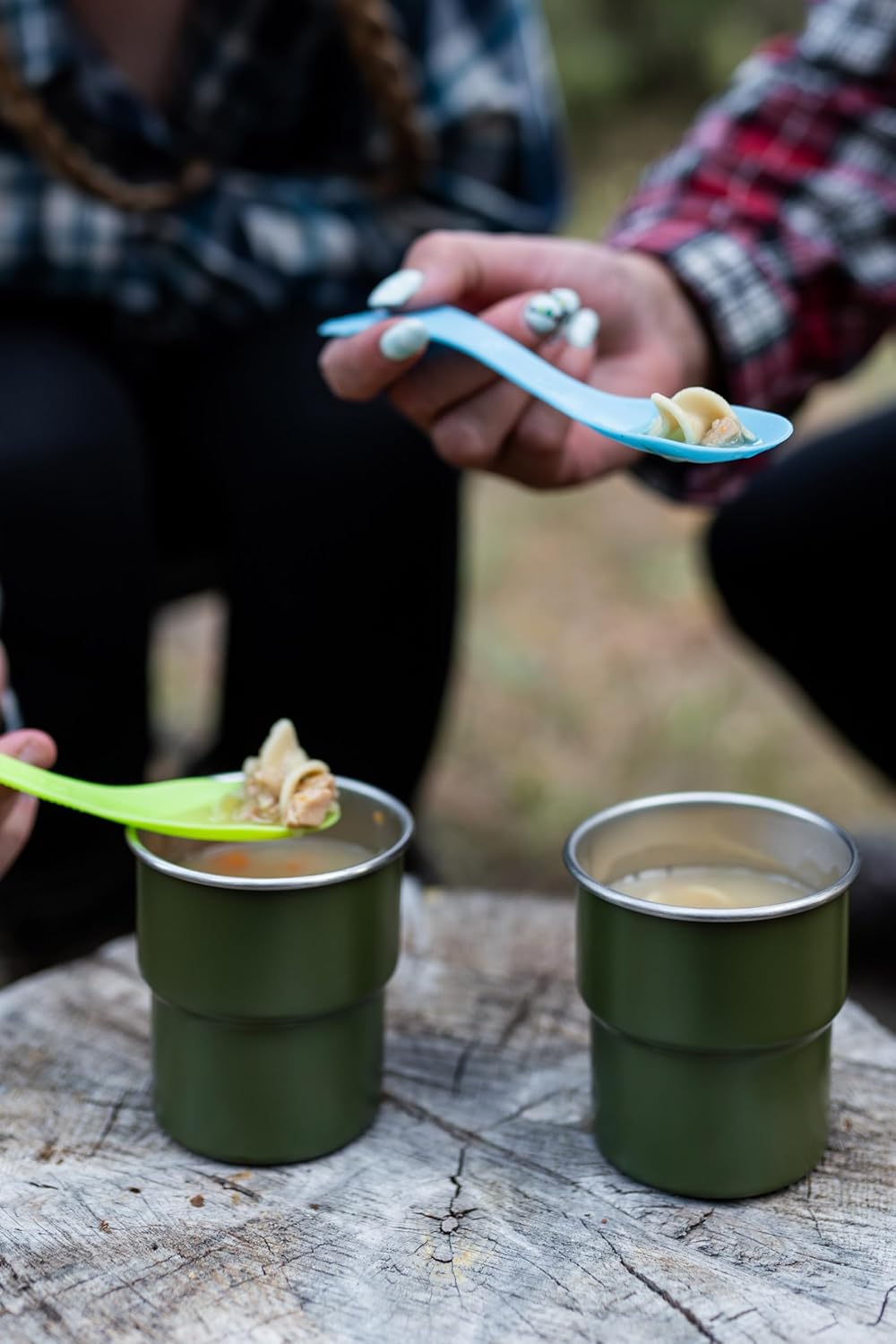 Stainless Steel Camping Cookwa - مراجعة Nesting Camping Cooking Set وسعره
