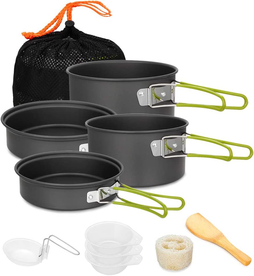 Outdoor cooking pot camping ut - مراجعة Camping Cooking Materials وسعره