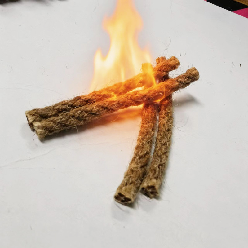 Outdoor Mini Wax Hemp Rope Por - مراجعة Camping Cooking Fire Stove وسعره