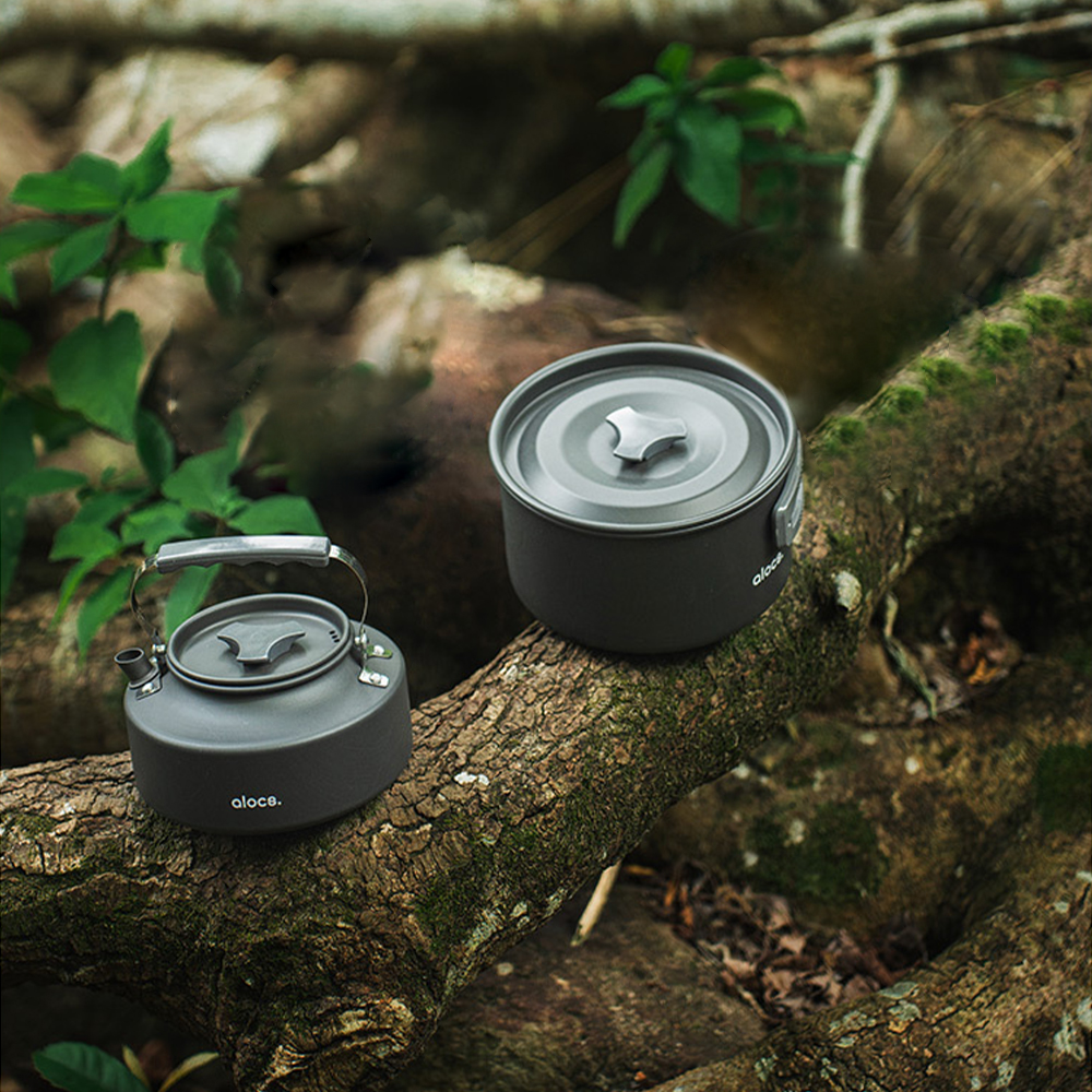 Camping Cooking Pot Aluminum A - مراجعة Camping Cooking Essentials وسعره