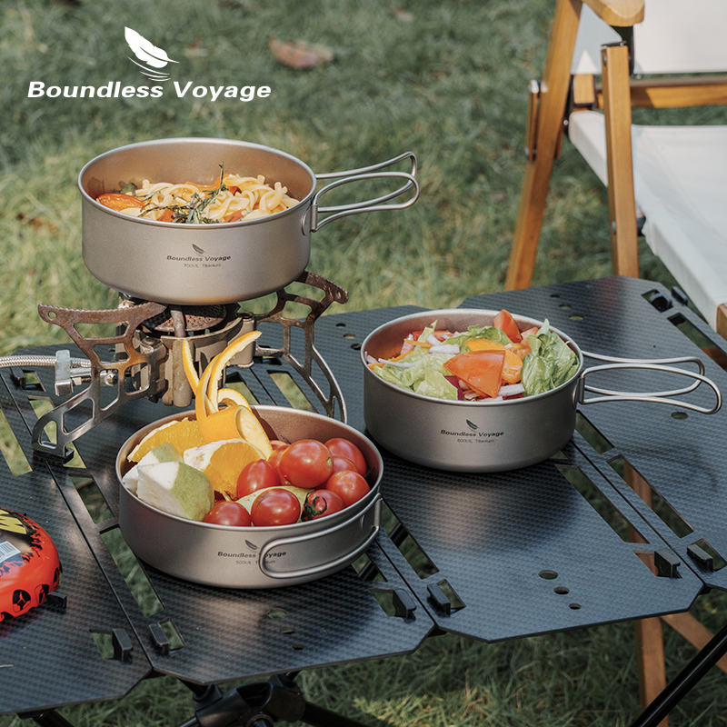 Boundless Voyage Outdoor Ultra - مراجعة Mess Kit Titanium وسعره