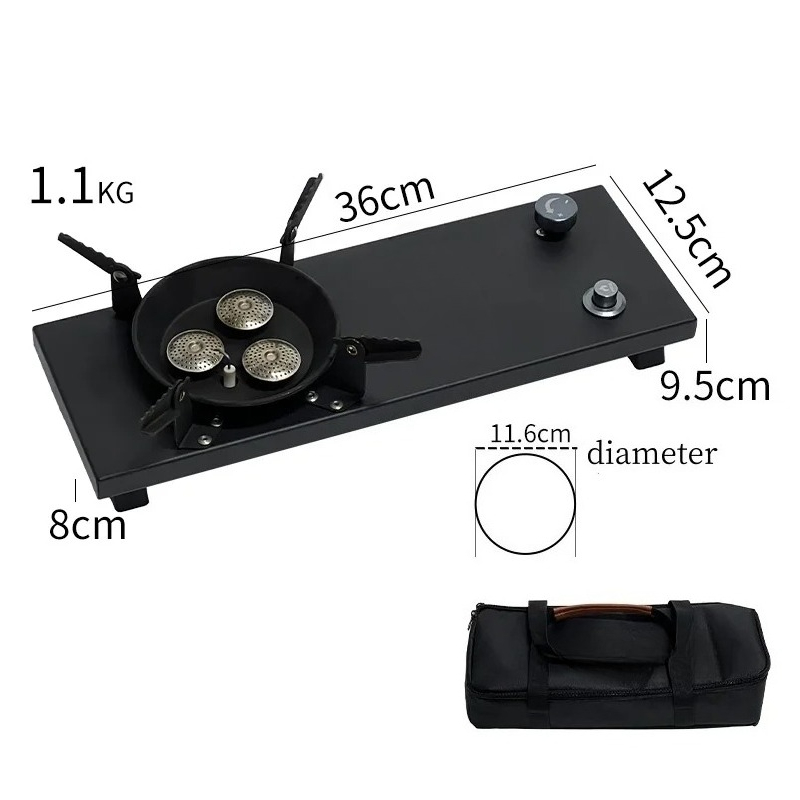 Gas Stove 0.5 Unit Gas Stove S - مراجعة Camping Cooking Fire Stove وسعره