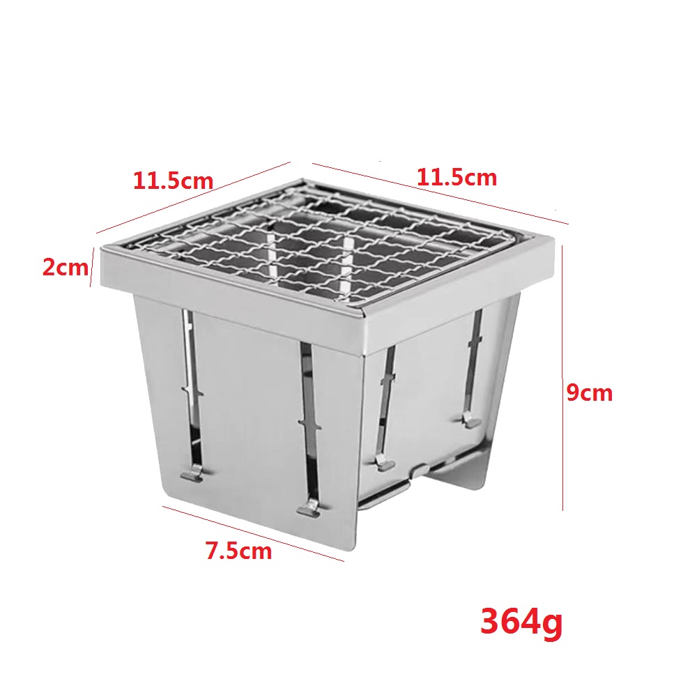 Portable BBQ Charcoal Grill St - مراجعة Camping Cooking Essentials وسعره