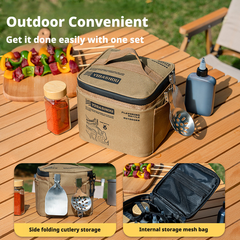 Portable Camping Outdoor Cooki - مراجعة Camping Cooking Materials وسعره