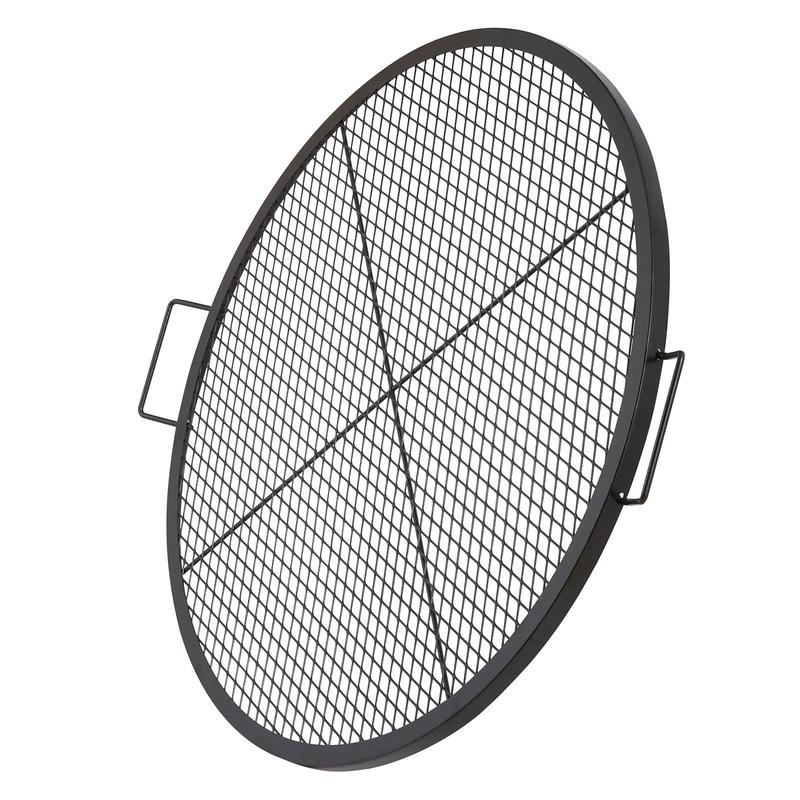 Black Round Cooking Grid 36 In - مراجعة Camping Cooking Area وسعره