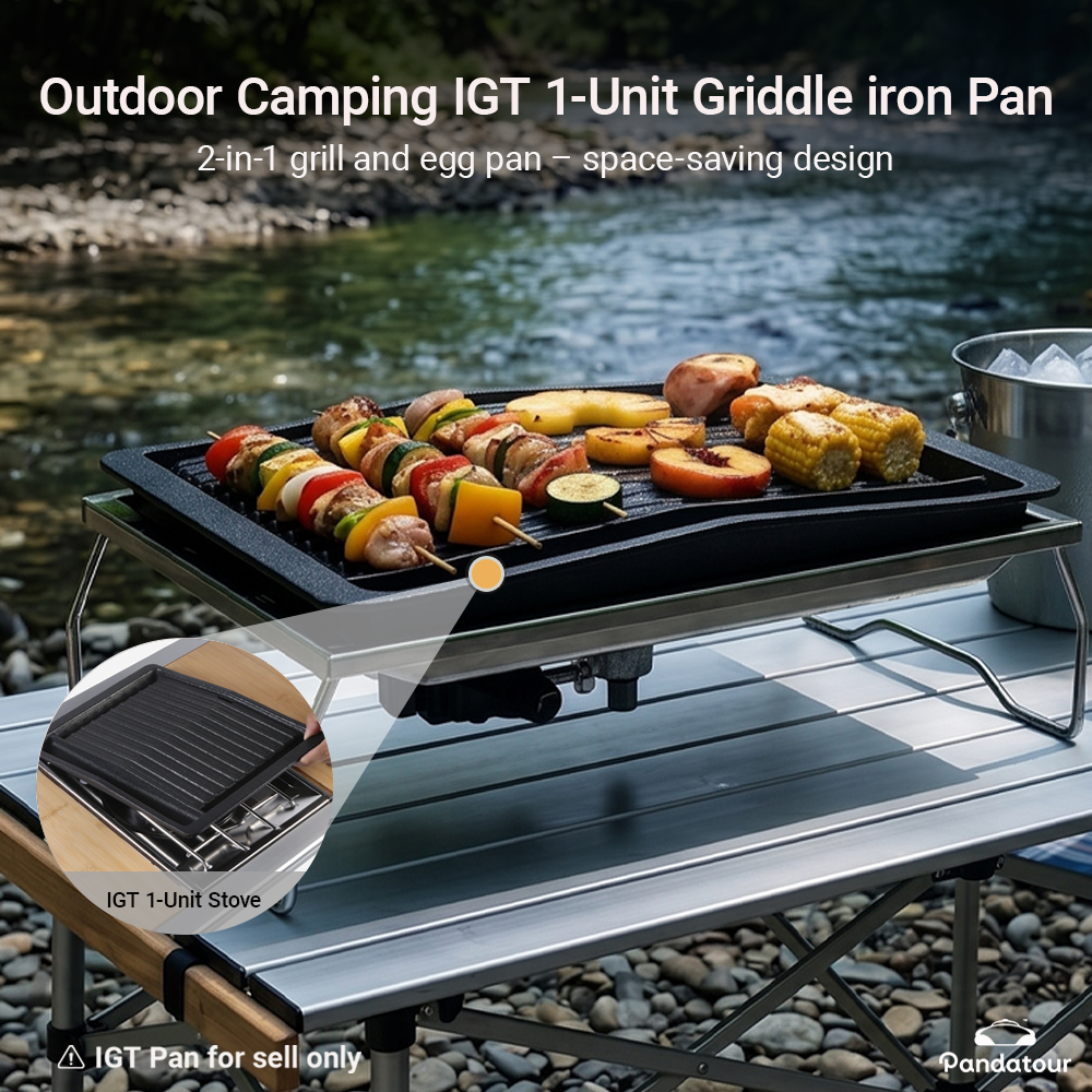 Pandatour Camping IGT 1Unit Ca - مراجعة Camping Cooking Range وسعره