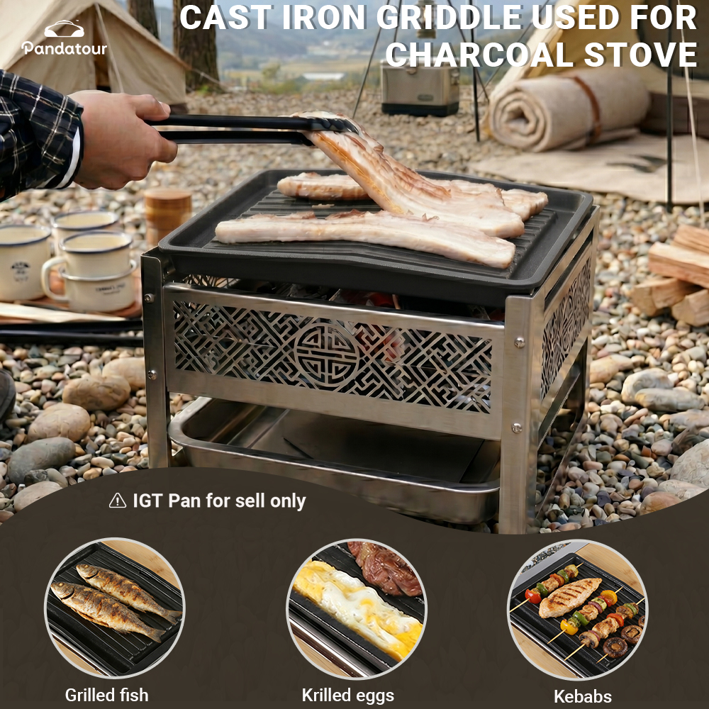 Pandatour Camping IGT 1Unit Ca - مراجعة Camping Cooking Range وسعره