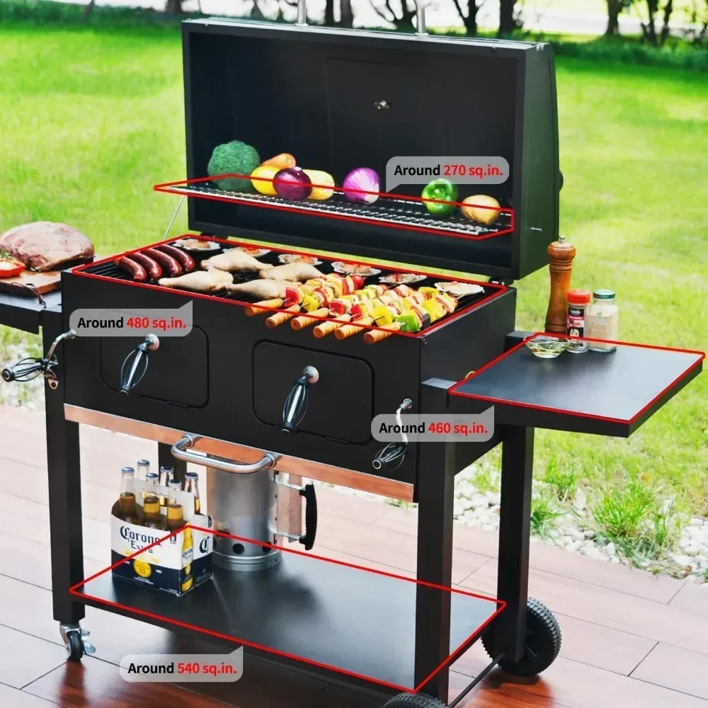L # For Charcoal Grill ,Outdoo - مراجعة Camping Cooking Materials وسعره