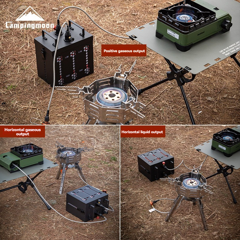 CAMPINGMOON BKZ63 Six Supply T - مراجعة Camping Cooking Range وسعره