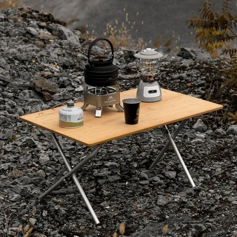 MOUNTAINHIKER Outdoor Camping  - مراجعة Camping Cooking Table وسعره
