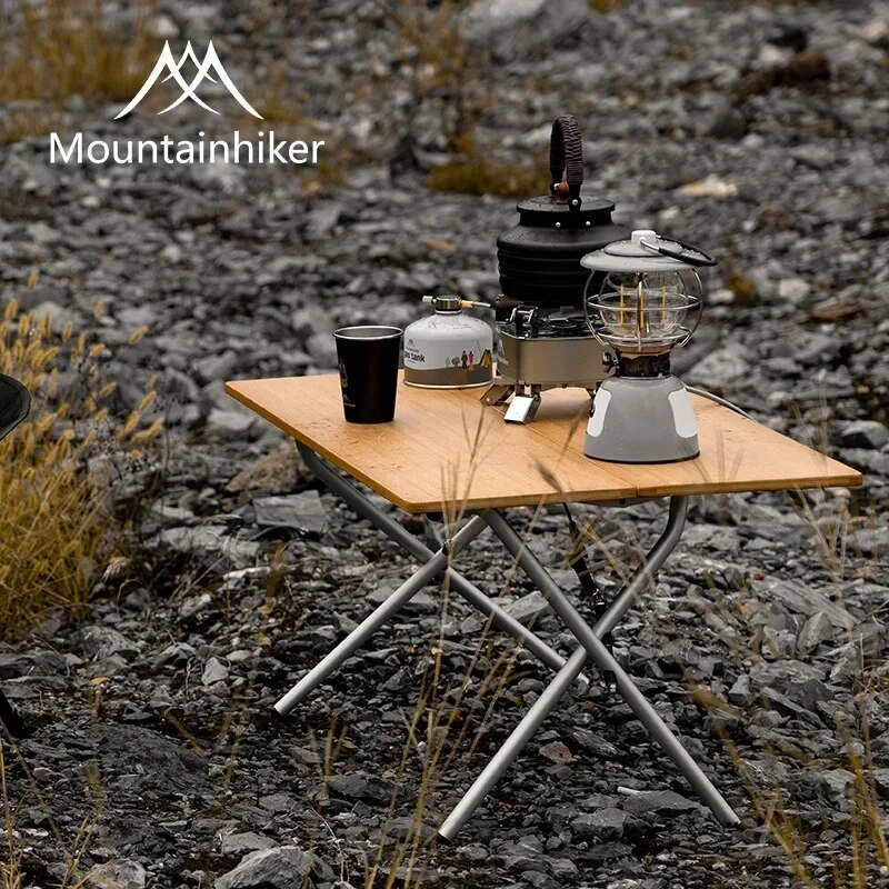 MOUNTAINHIKER Outdoor Camping  - مراجعة Camping Cooking Table وسعره
