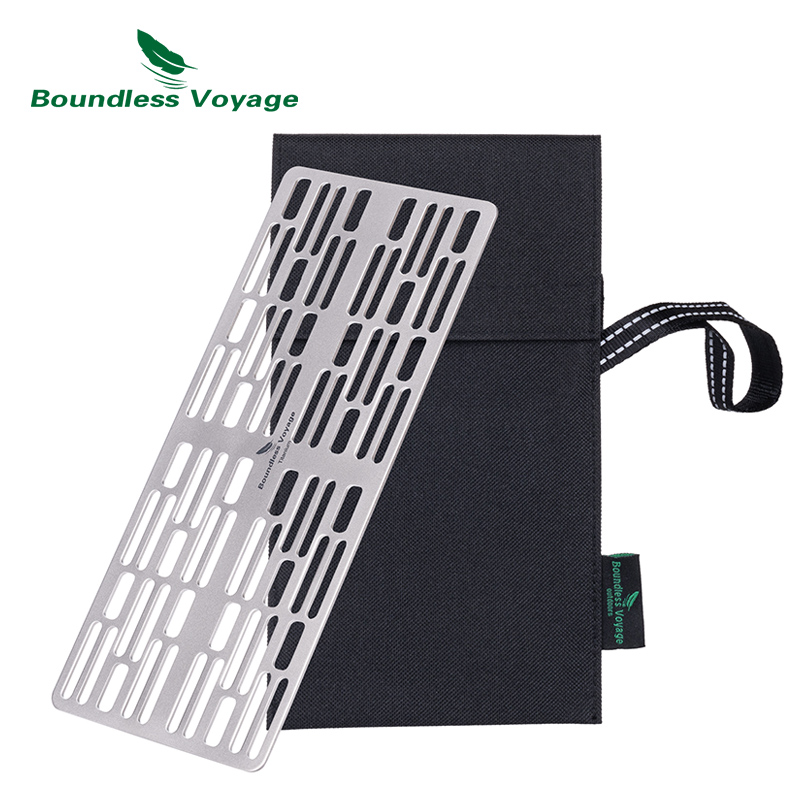 Boundeless Voyage Outdoor Camp - مراجعة Camping Cooking Plate وسعره
