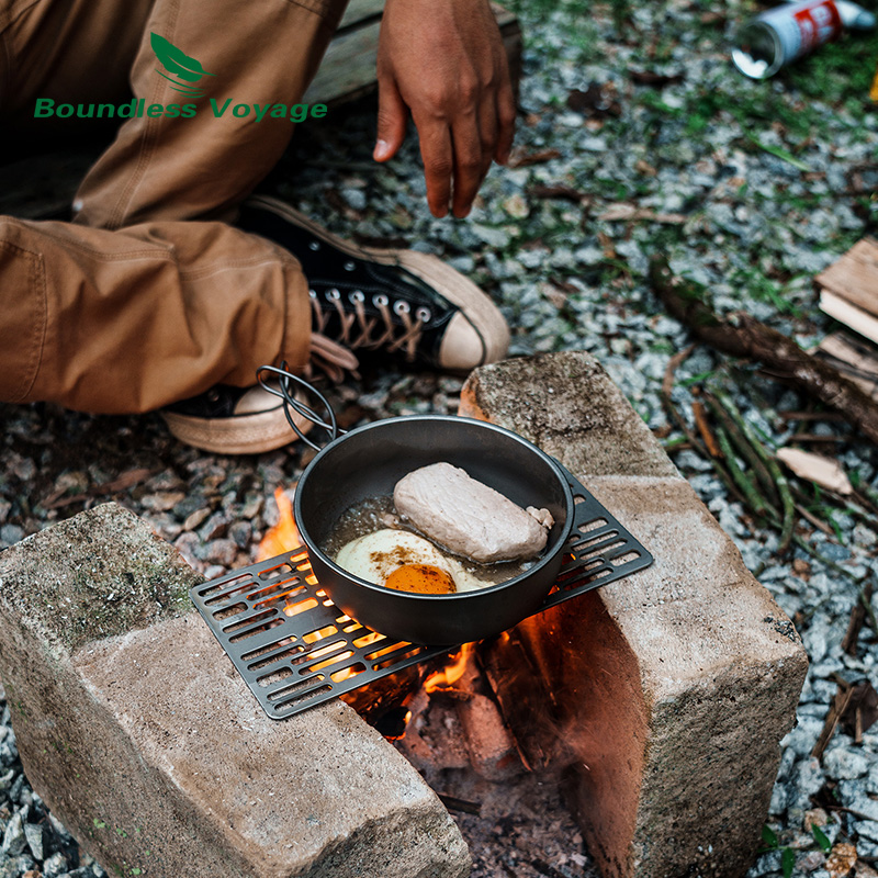 Boundeless Voyage Outdoor Camp - مراجعة Camping Cooking Plate وسعره