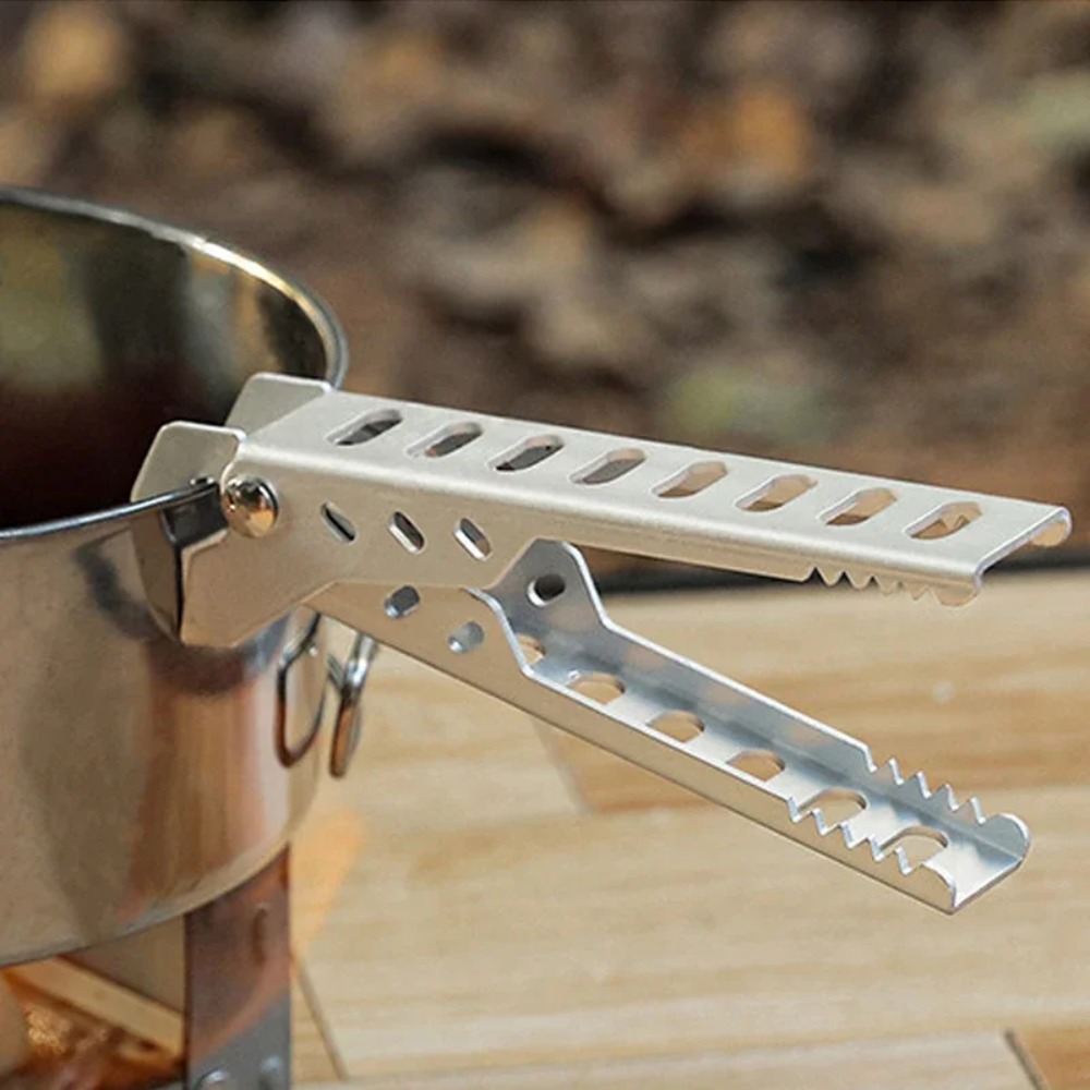 Aluminium Anti-hot Alloy Clip  - مراجعة Camping Cooking Pots And Pans وسعره