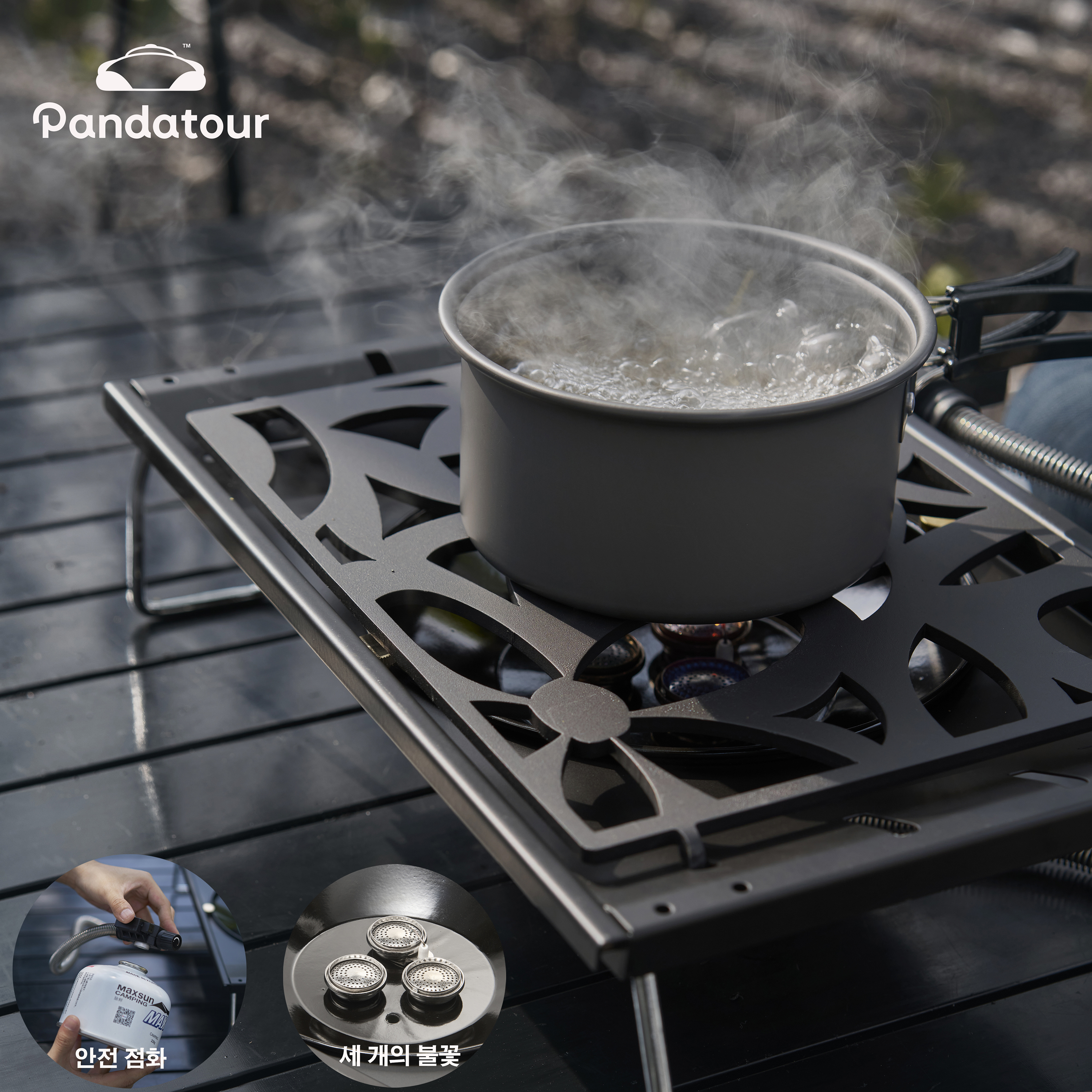 Pandatour IGT Camping Super Hi - مراجعة Camping Cooking Table وسعره