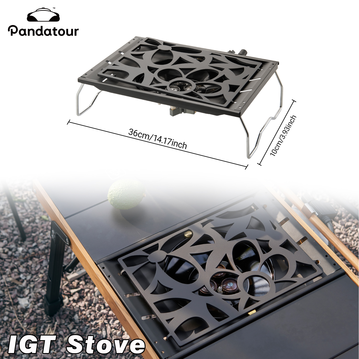 Pandatour IGT Camping Super Hi - مراجعة Camping Cooking Table وسعره