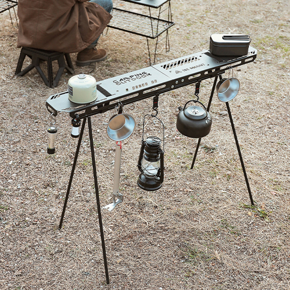 Outdoor Folding Camping Hangin - مراجعة Camping Cooking Plate وسعره